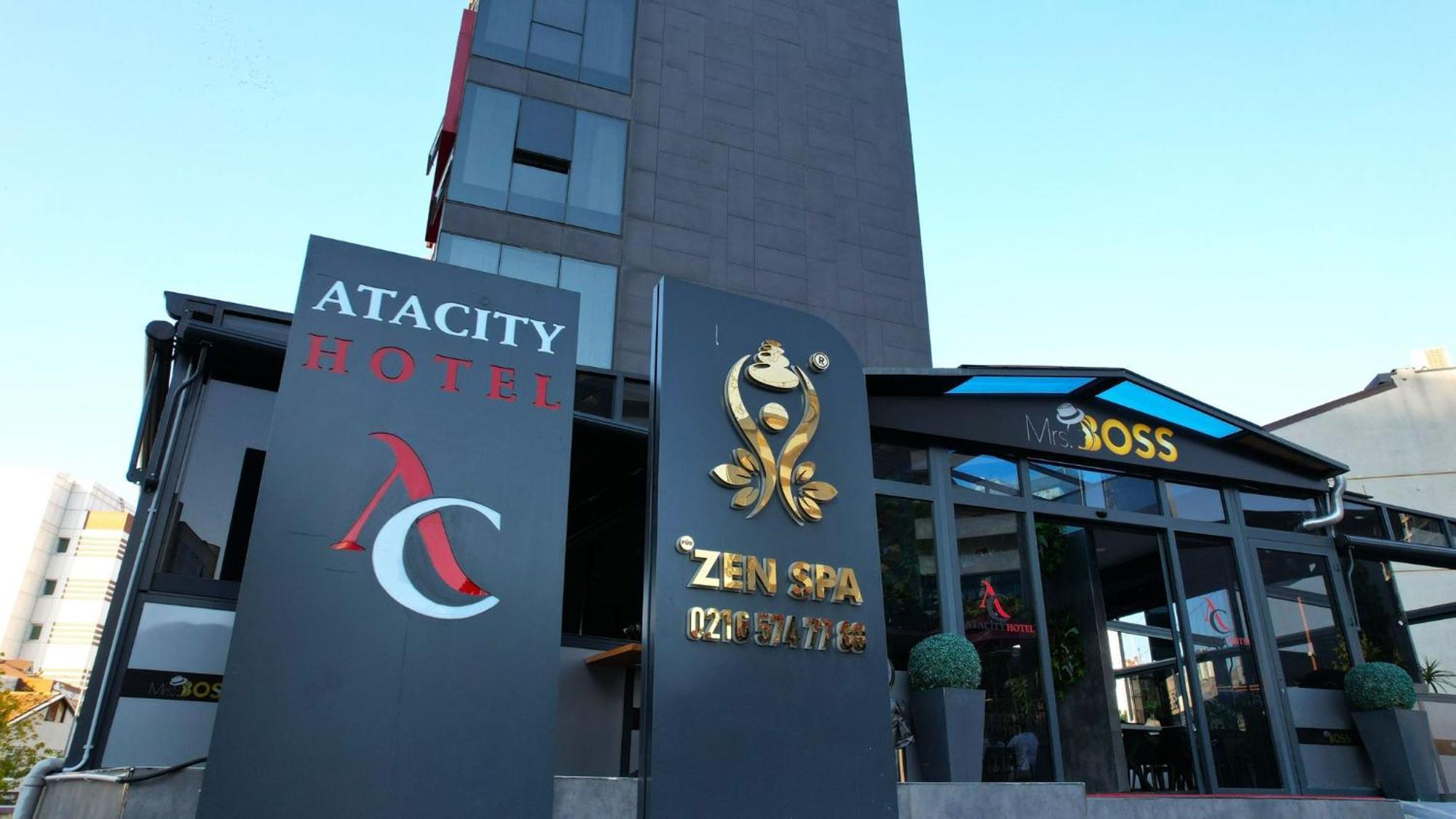 Atacity Hotel Истанбул Екстериор снимка